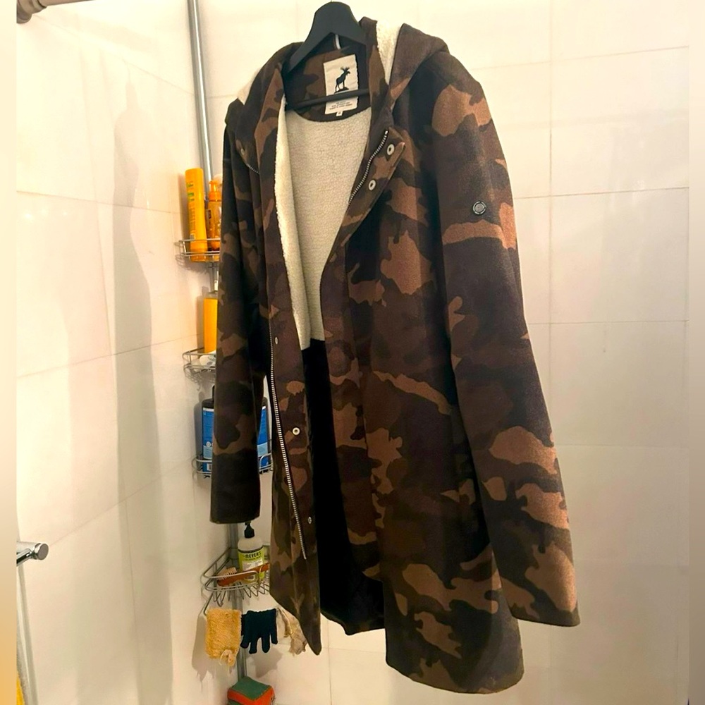 Fat Moose Nordic Performance Coat. Camouflage color.